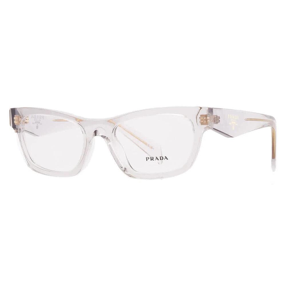 NWT Prada PRB01V-12R1O1-52 Pink 52mm Glasses